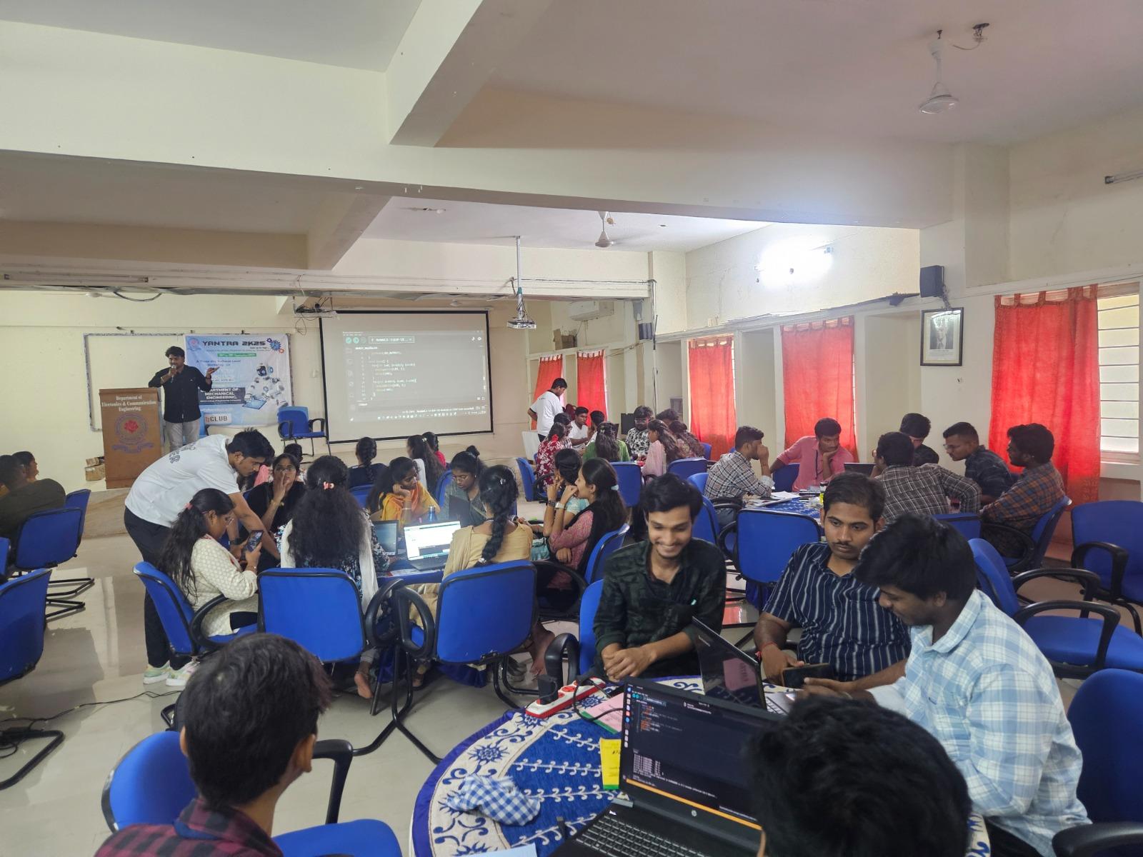 Hands-On Workshops Across Leading Colleges